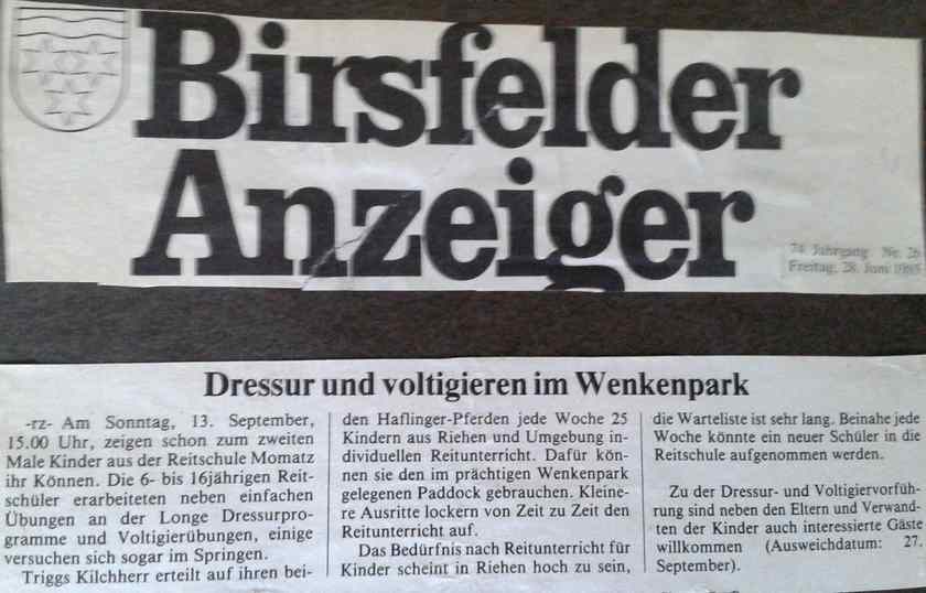 birsfelder anzeiger 1985a